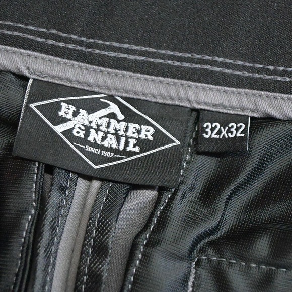 Hammer & Nail 32‎ x 32 Gray Straight Stretch Chino Pants - Picture 2 of 3
